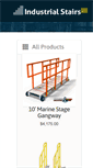 Mobile Screenshot of industrialstair.com